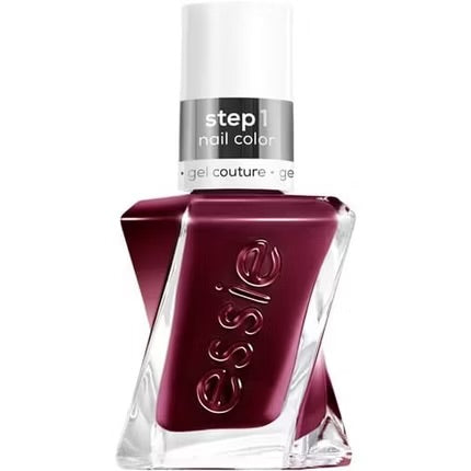 Essie Gel Couture Longlasting High Shine No UV Lamp Required Nail Polish Dark Burgundy Red Colour Shade 370 Model Clicks 13.5ml