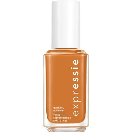 Essie Expressie Nail Polish Quick Dry Formula Chip Resistant Yellow Orange 10ml Saffron On The Move